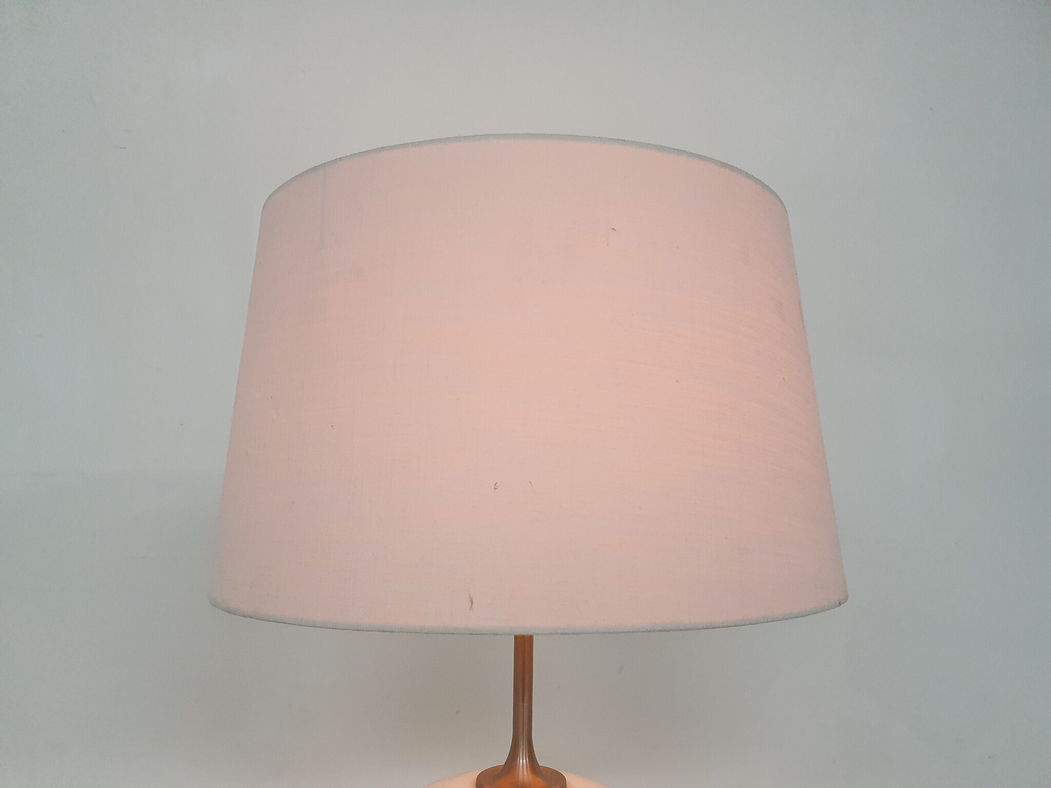 Michale Bang "Sakura" glass table light for Holmegaard, Denmark 1980's