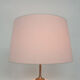 Michale Bang "Sakura" glass table light for Holmegaard, Denmark 1980's