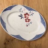 Oval platter barfleur digoin sarreguemines