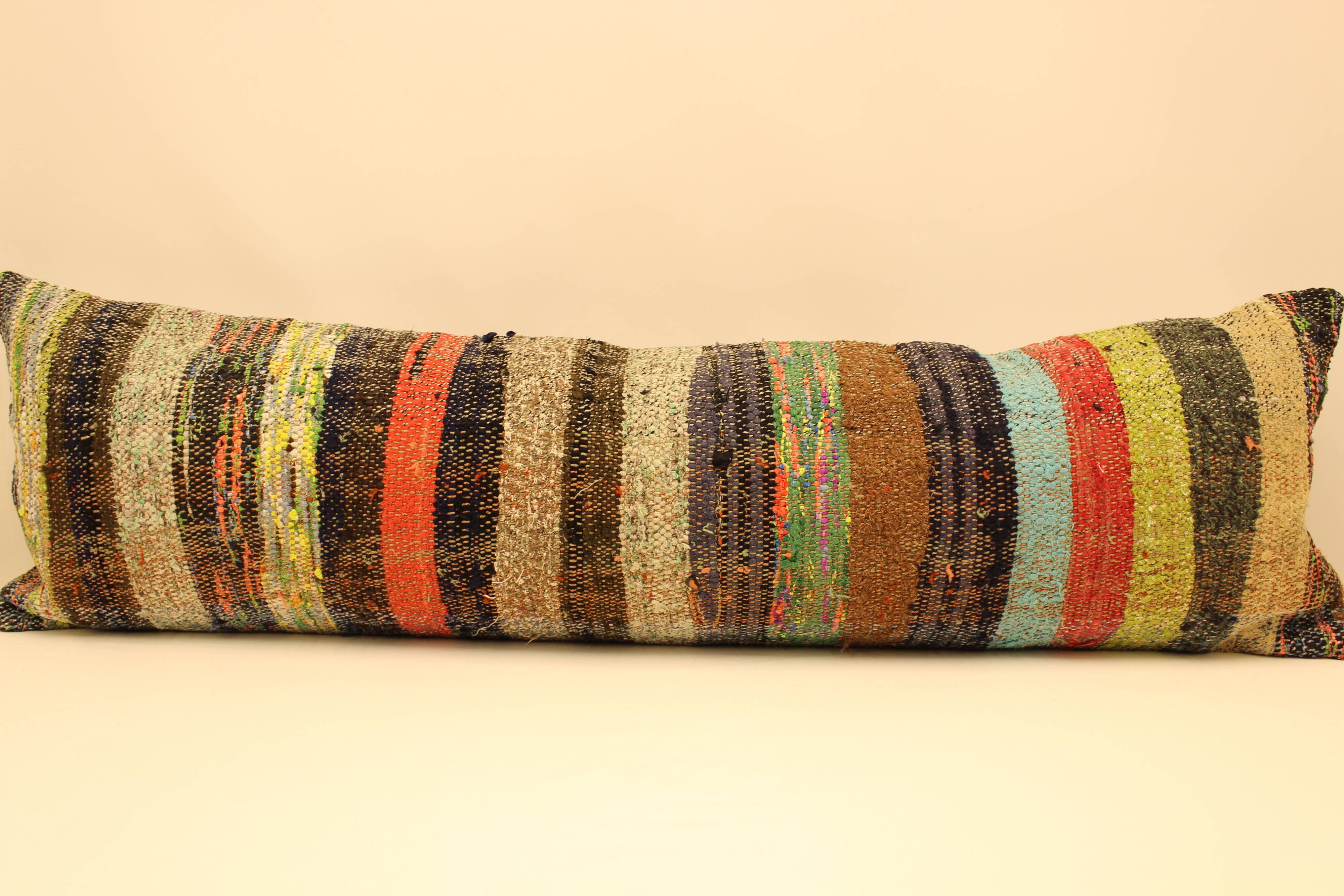 Turkish kilim cushion, 35x120 cm, by-660