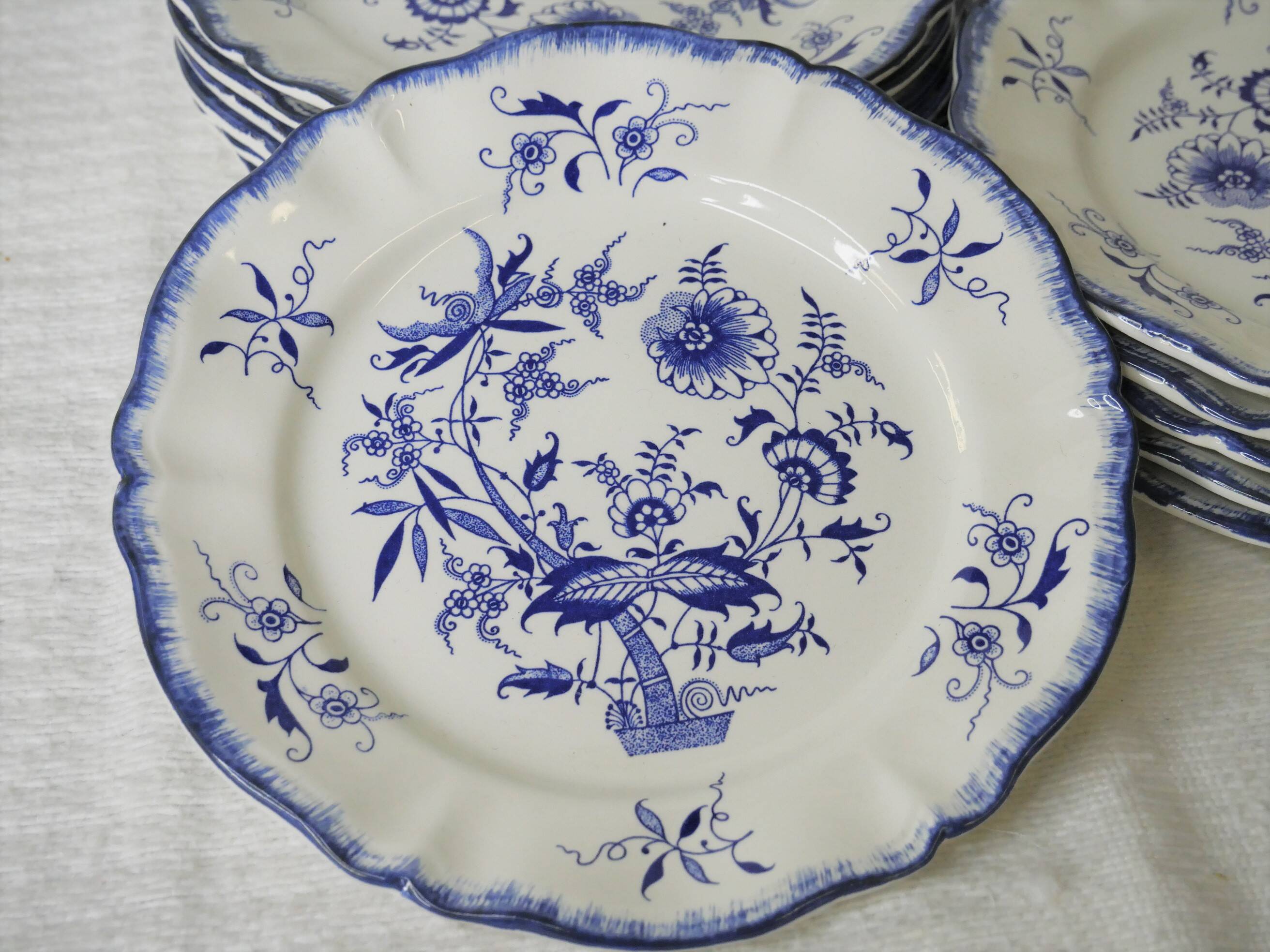 Sarreguemines Lancaster dessert plate