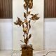 Gilded metal Florentine table or floor lamp by Hans Kögl, 1960s
