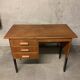 Vintage Look Wooden Desk Retro Design 1950 1960