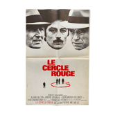 Original cinema poster "Le Cercle Rouge" Alain Delon, Bourvil 40x60cm