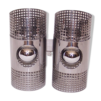 Double Delmas wall sconce - 60s - 70s