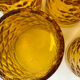 Verres ambres vintage