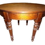 Table half moon 6 feet vintage