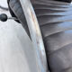 Leather lounge chair