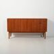 Early-1960s Scandinavian teak sideboard with drawers