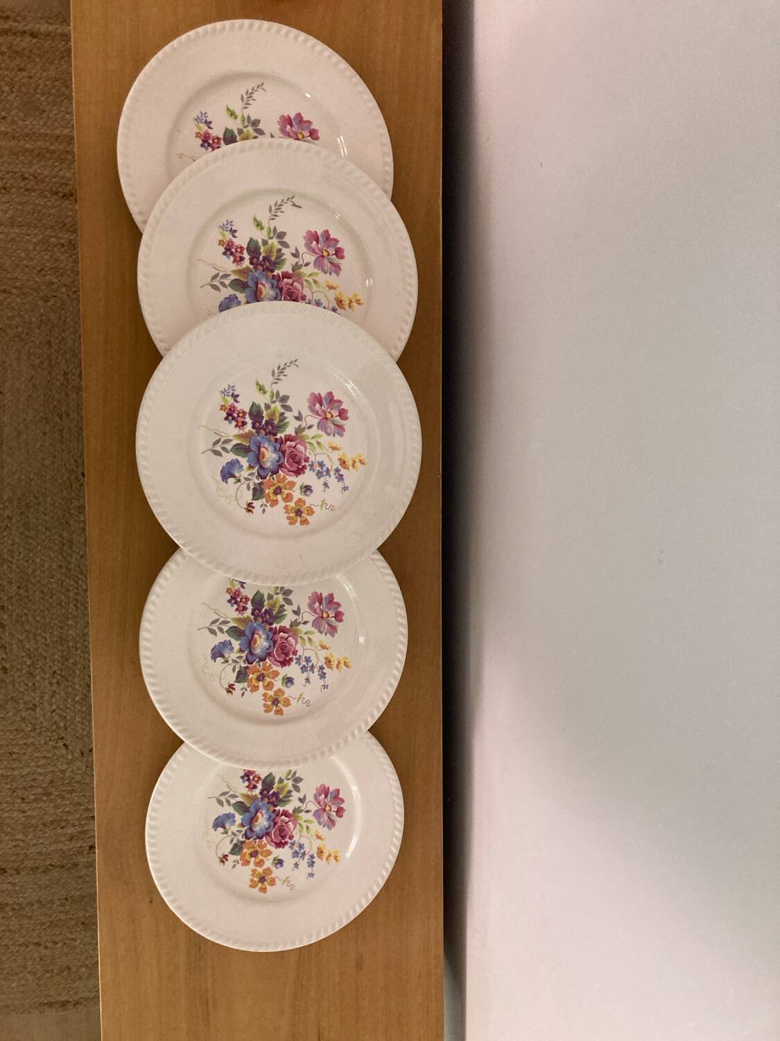 Vintage Luneville France plates