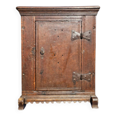 Armoire de garde-manger en chêne de fermier / Boeren spinde / XVIIIe siècle