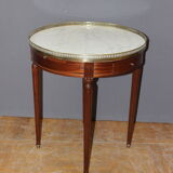 Louis XVI style mahogany hot water bottle table circa 1920