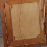 Bouquet rouge et bouteille de vin