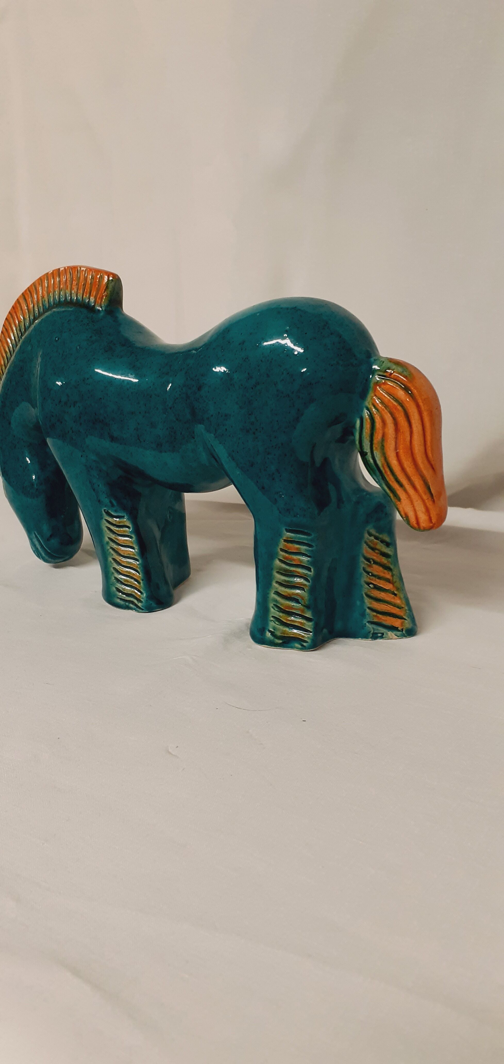 Ceramic horse