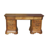 Minister in solid walnut desk