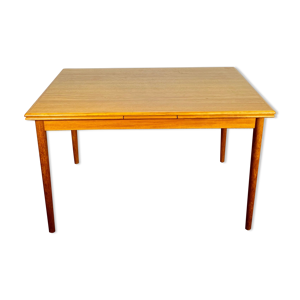 table de salle à manger danoise en teck, 1960's