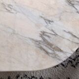 Vintage eye coffee table in 70s marble