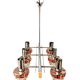 Raak vintage 6-light chandelier