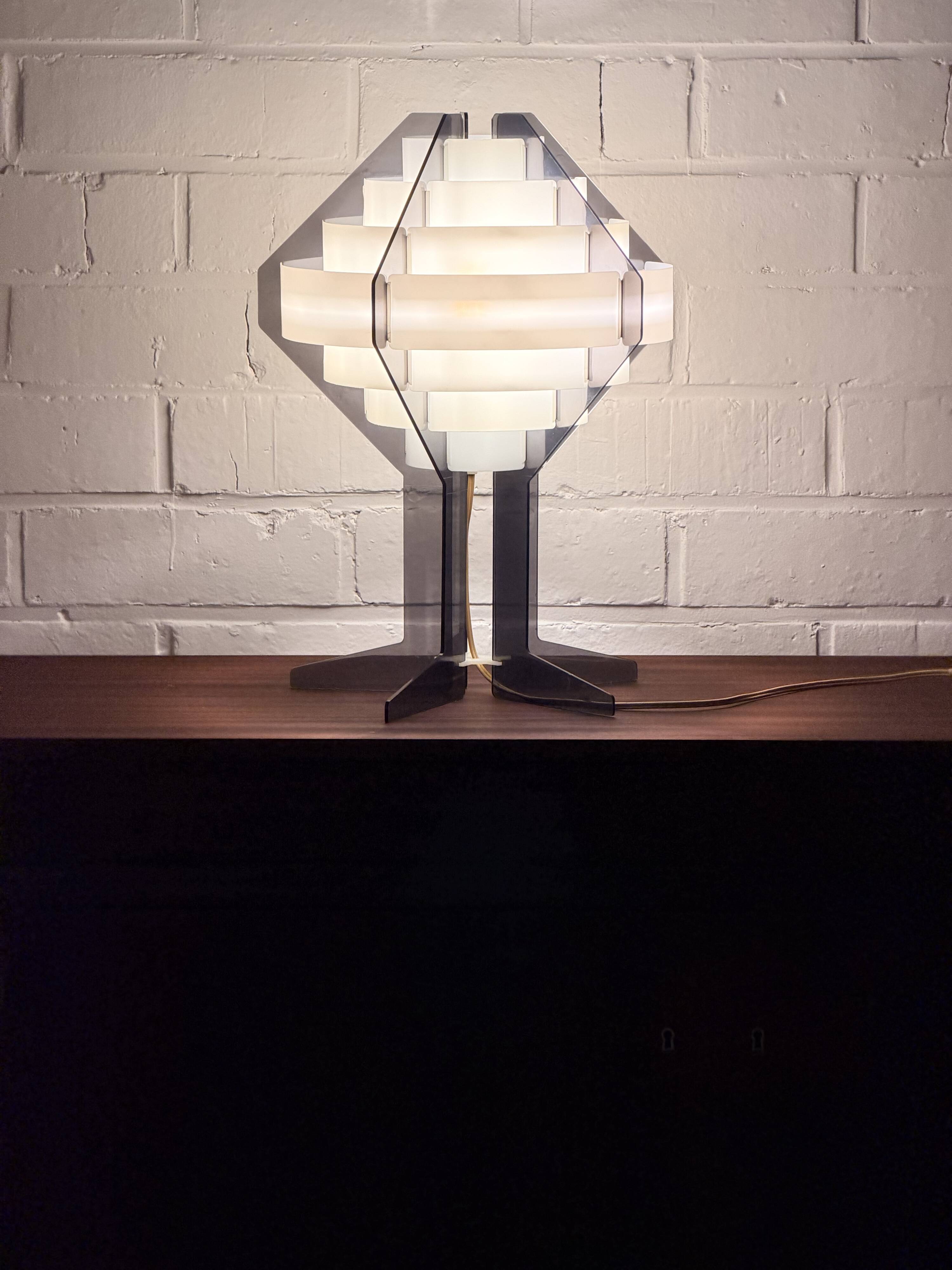 Table lamp 'Optima', Flemming Brylle & Preben Jacobsen, Quality Sistem, Denmark, 1960s