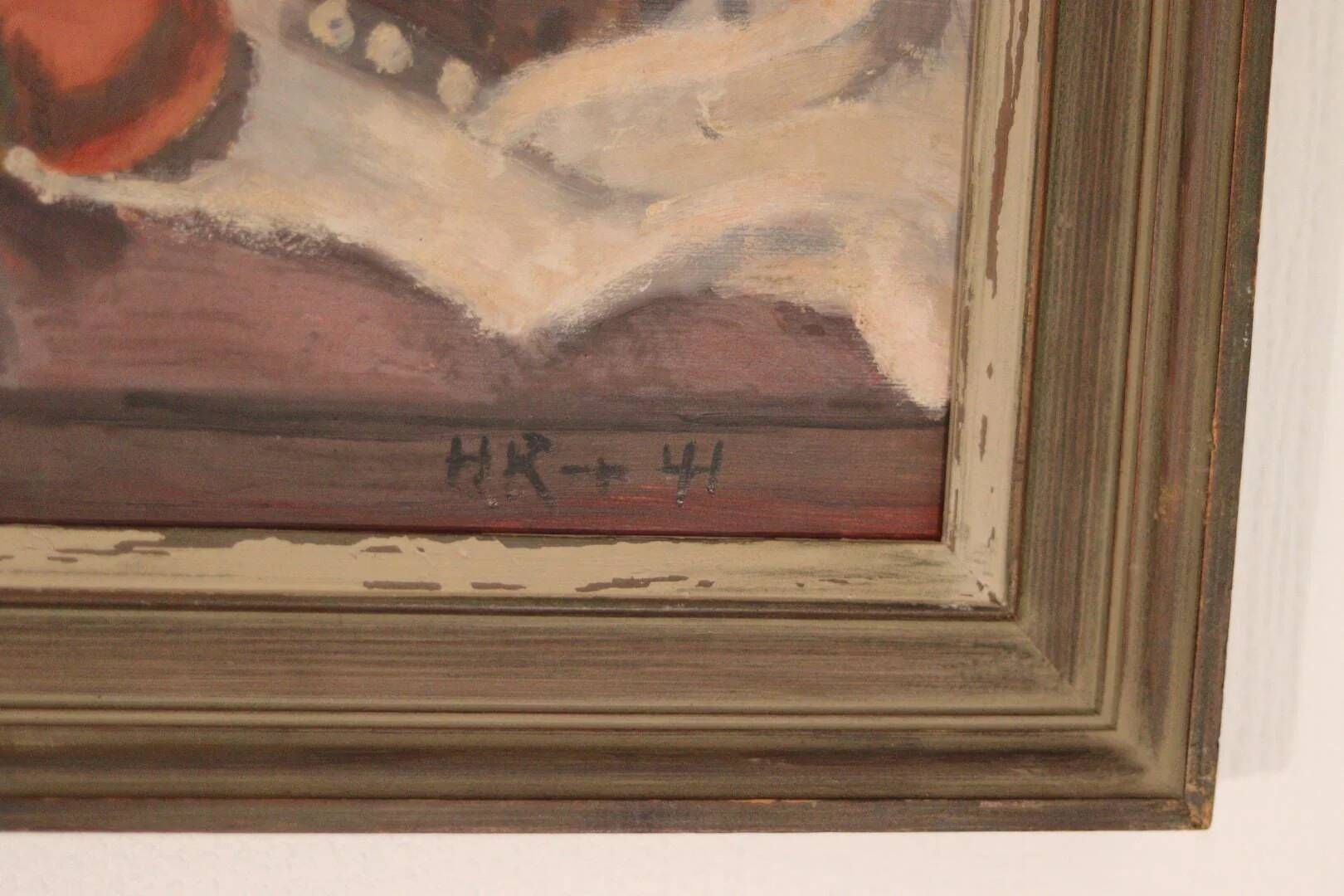 Nature morte à l'instrument par H.K., 1941