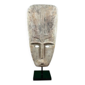 Grande sculpture, Totem artisanale en bois de Suar