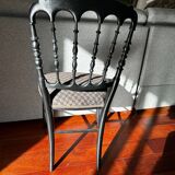 Black Napoleon III chair