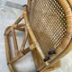 Rattan floor chair - deckchair