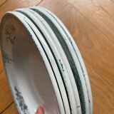 Saint Amand deep plates ironstone