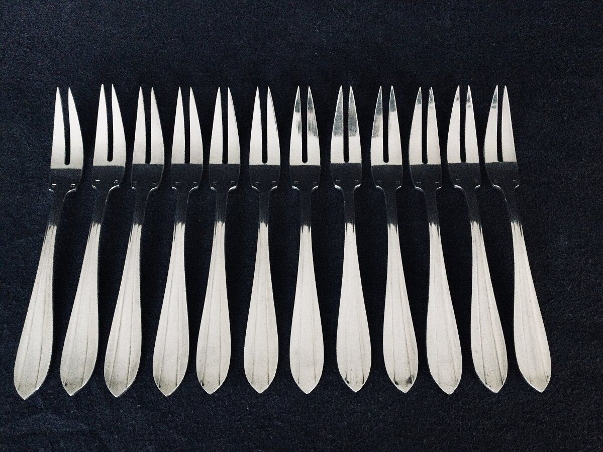 12 fourchettes à escargot