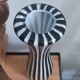 Leonardo Zebra blown glass vase
