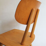 Pair of Dining Chairs by Antonin Suman for TON