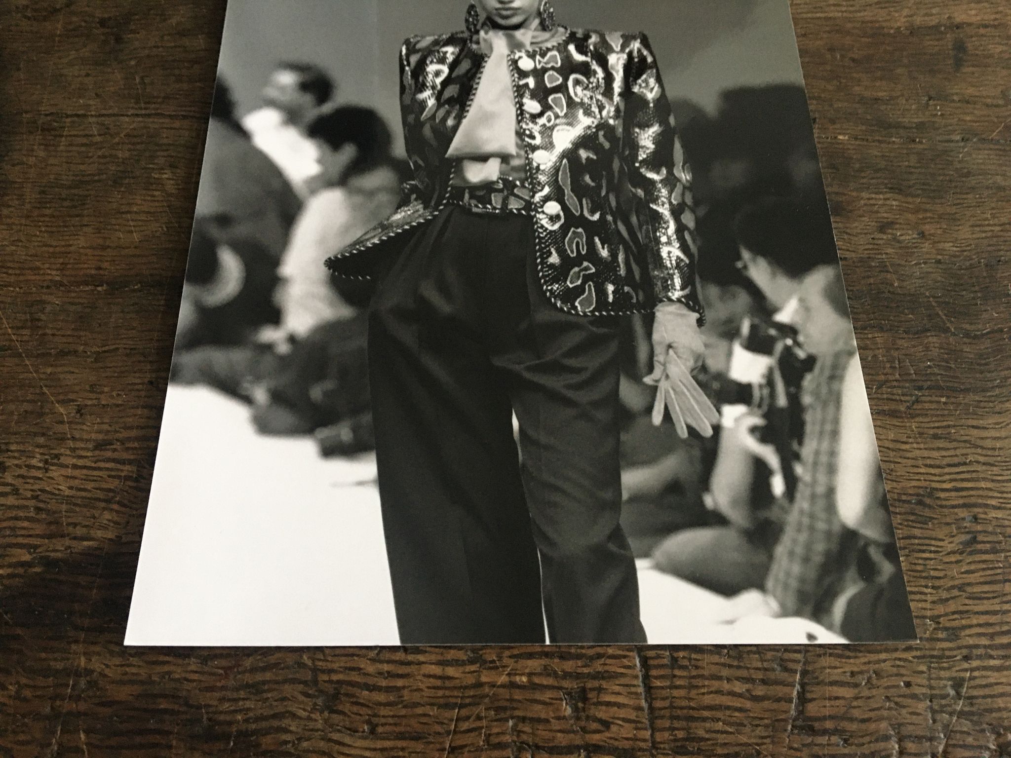 Givenchyoriginal vintage press fashion photography 1990