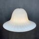 Vintage Murano glass tulip pendant lamp, Italy, 1970s.
