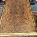 elm burl coffee table