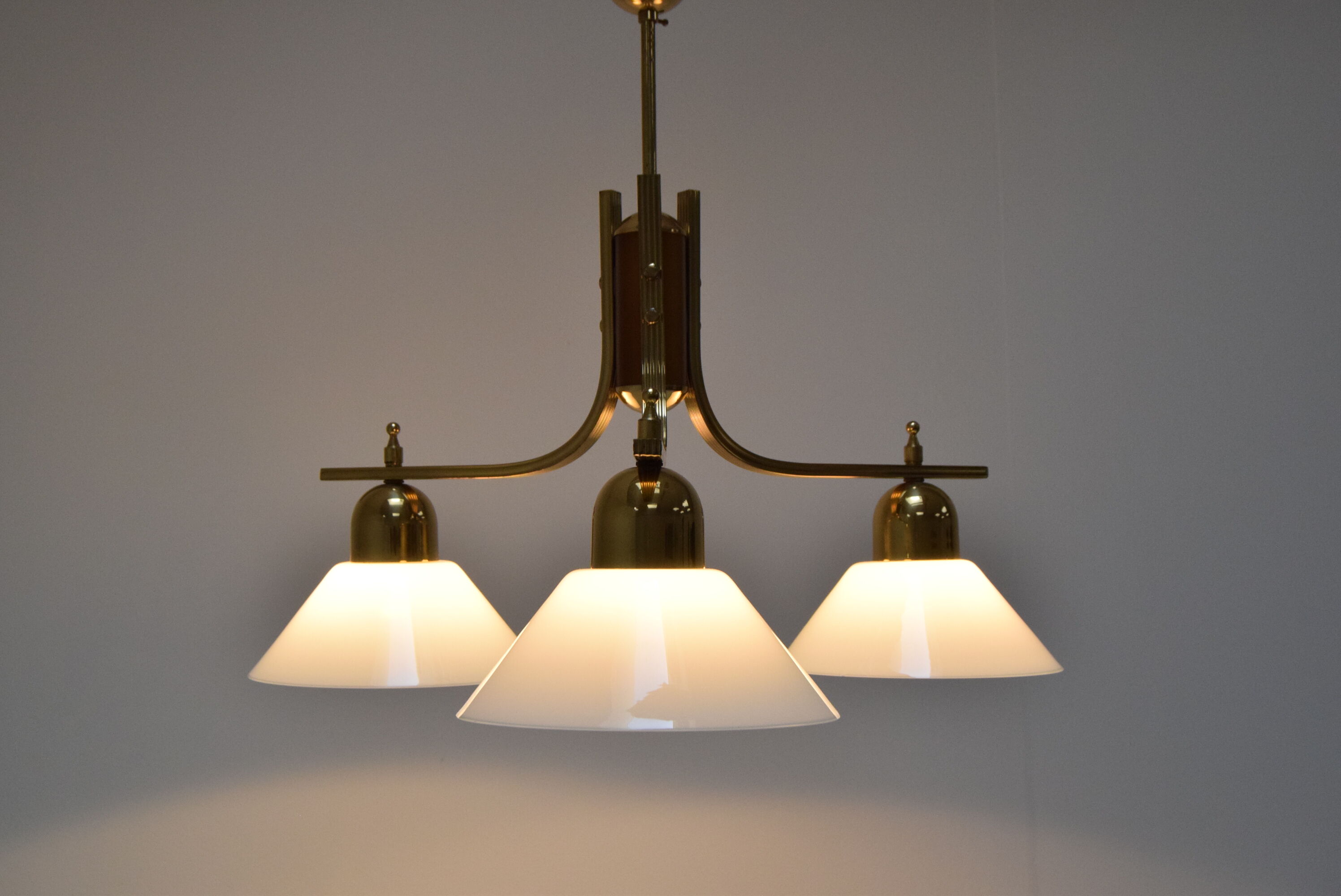 Mid-century design Chandelier,1980's.