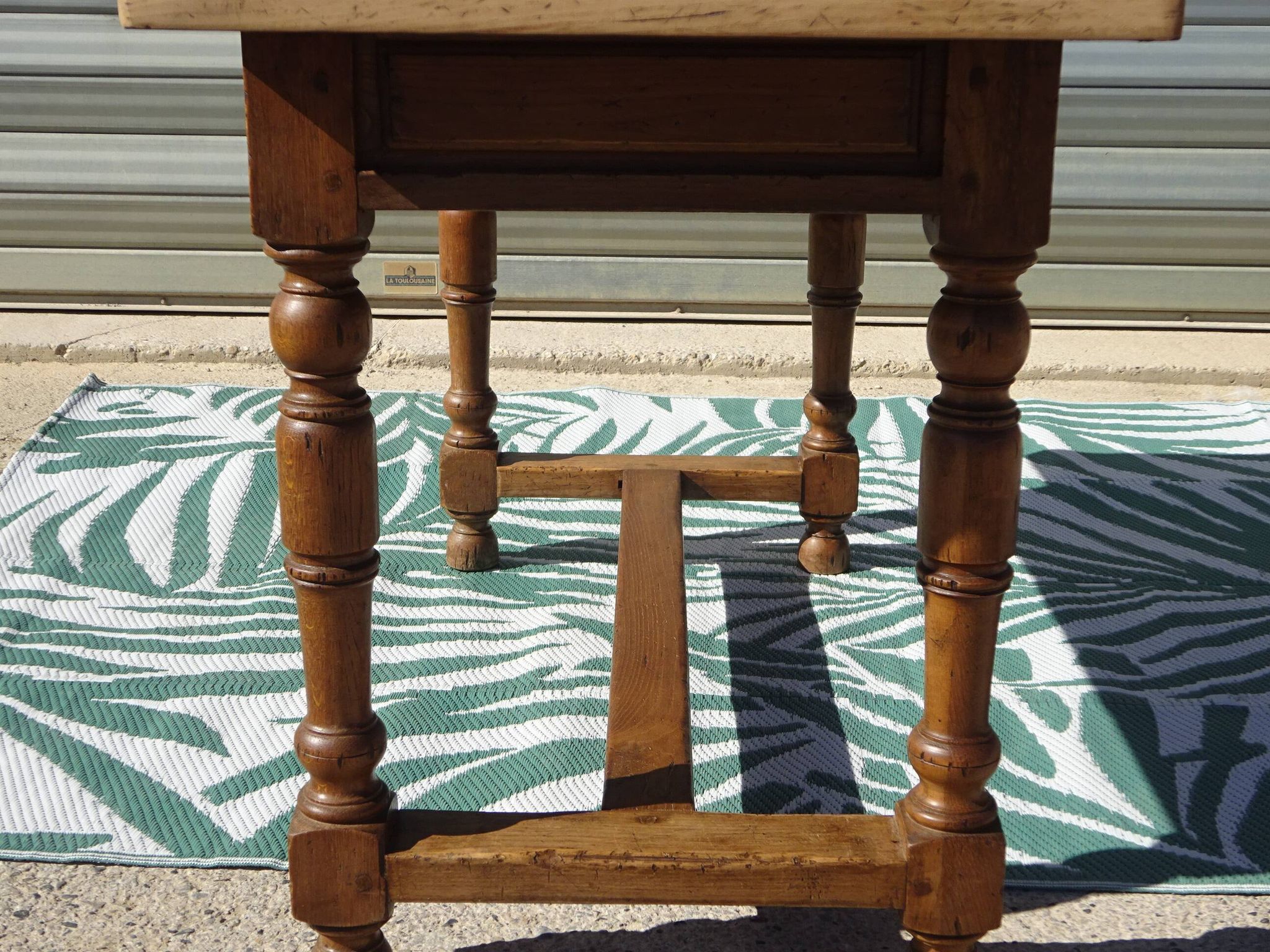 Table bureau en chêne masssif