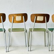 Chaises de bistro, ensemble de quatre