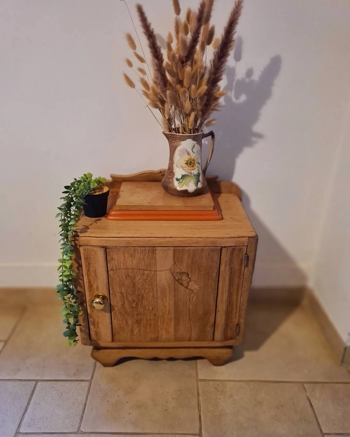 Old Art Deco bedside table