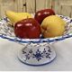Ancienne coupe à fruits ajourée Martres Tolosane