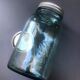 Bocal Mason Ball Jar bleu USA