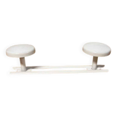 Vintage metal coat rack