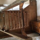 Escabeau en bois ancien