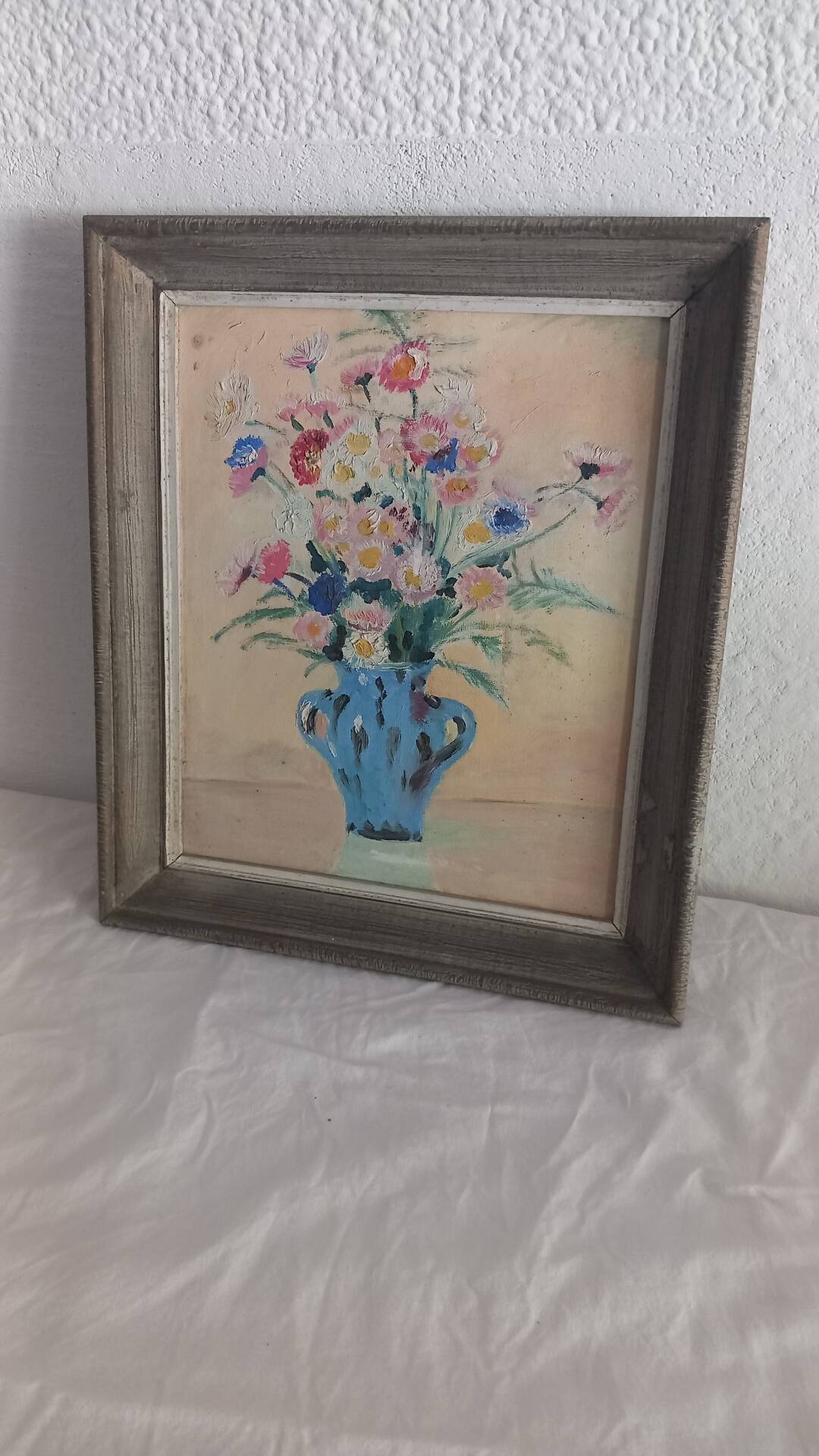 Vintage Still Life – Flower Bouquet - Daler Board Panel 1950
