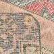 2x9 Multicolor Rustic Boho Vintage Runner Rug, 70x282 Cm