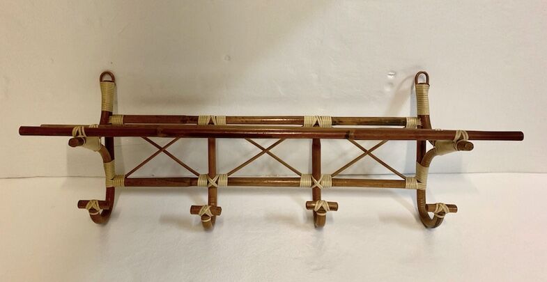 Christmas Pop-up 2022 - 4-pointed rattan coat rack #15