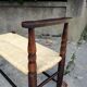 Cantel or antique mulched bench of fireplace corner