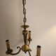 Louis XV style 3-light bronze chandelier