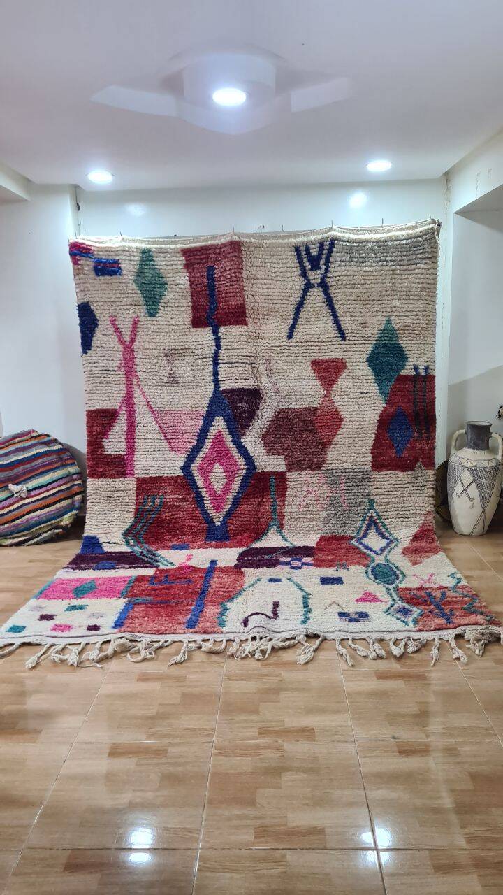 Handmade Berber wool rug 300X200 cm