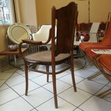 Two art deco armchairs published by kohn in the 20s