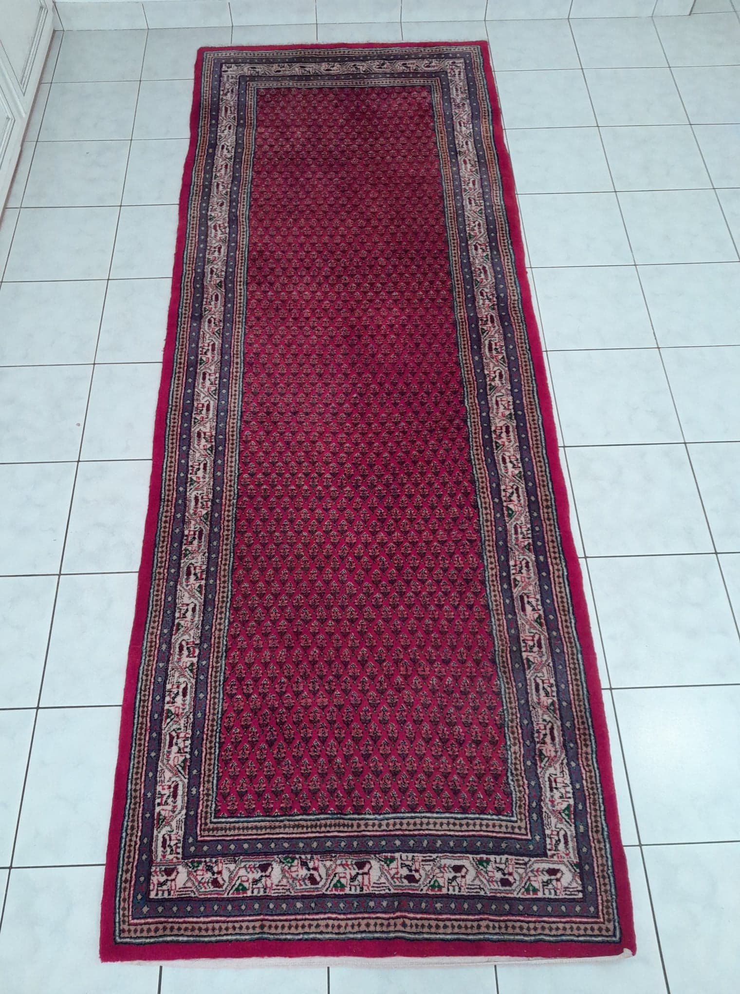 Persian carpet mir handmade 305x110cm